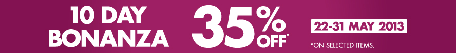 25% to 35% off