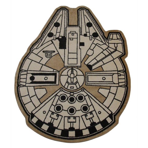 millennium falcon rug